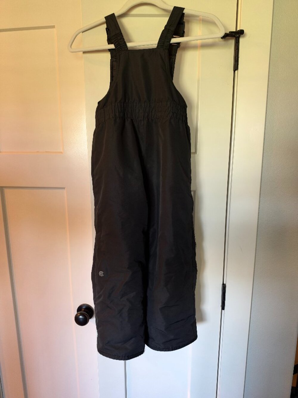 Champion Boys XS (4-5) Snow Bibs | Black Insulated Snow Pants